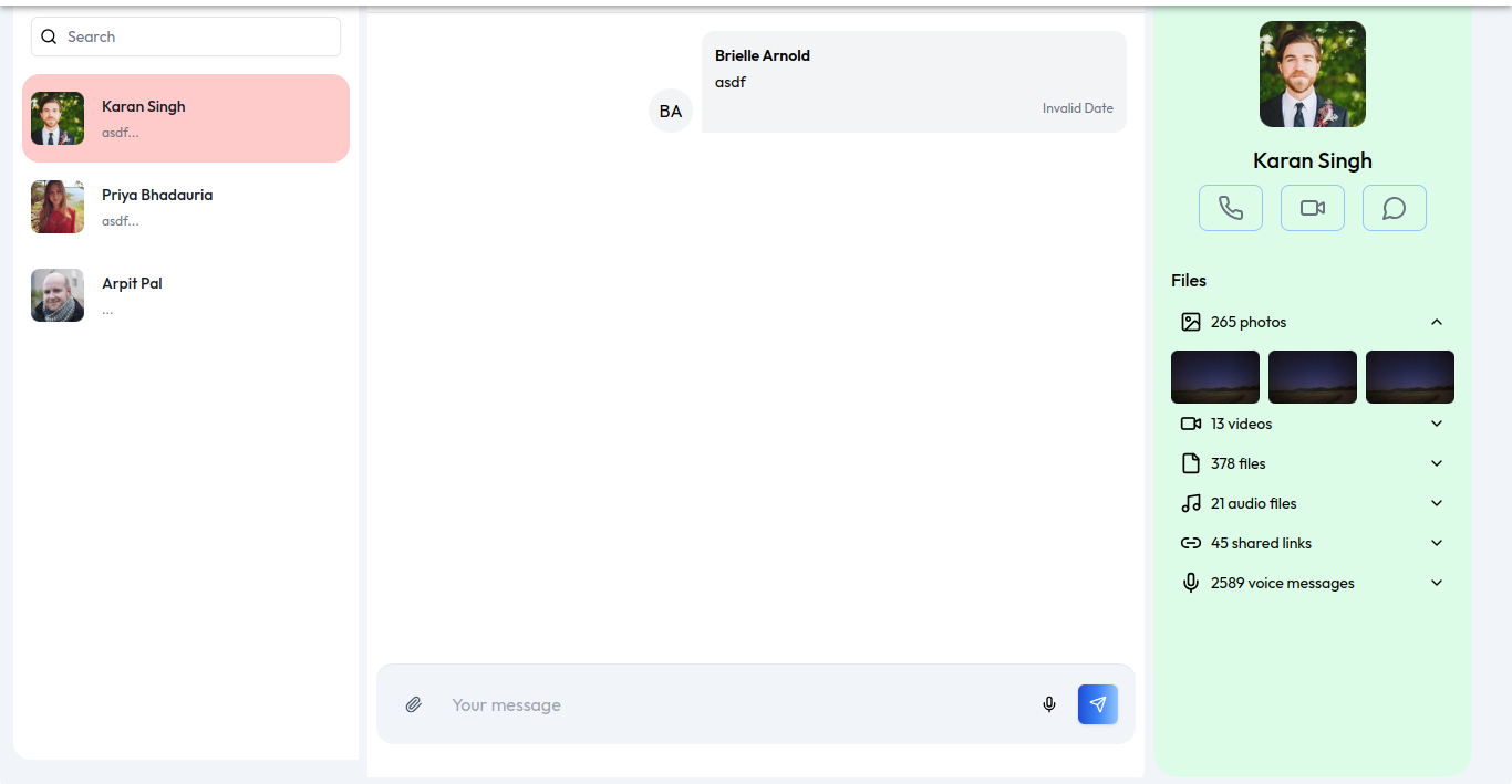 Scalable Chat Website